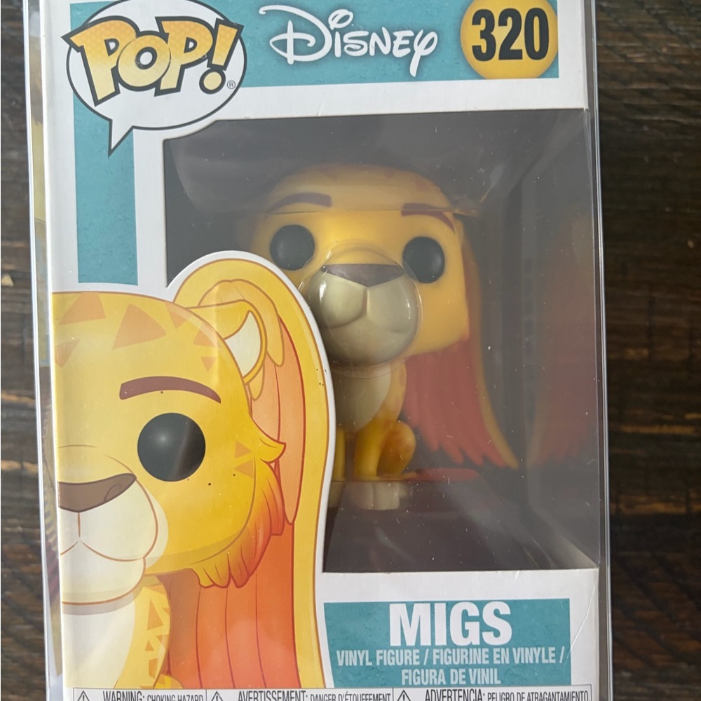 Funko Pop! Disney Migs Elena of avalor Vinyl Figure - Yellow & Orange